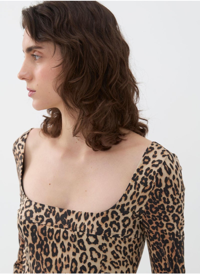 Leopard Print Dress