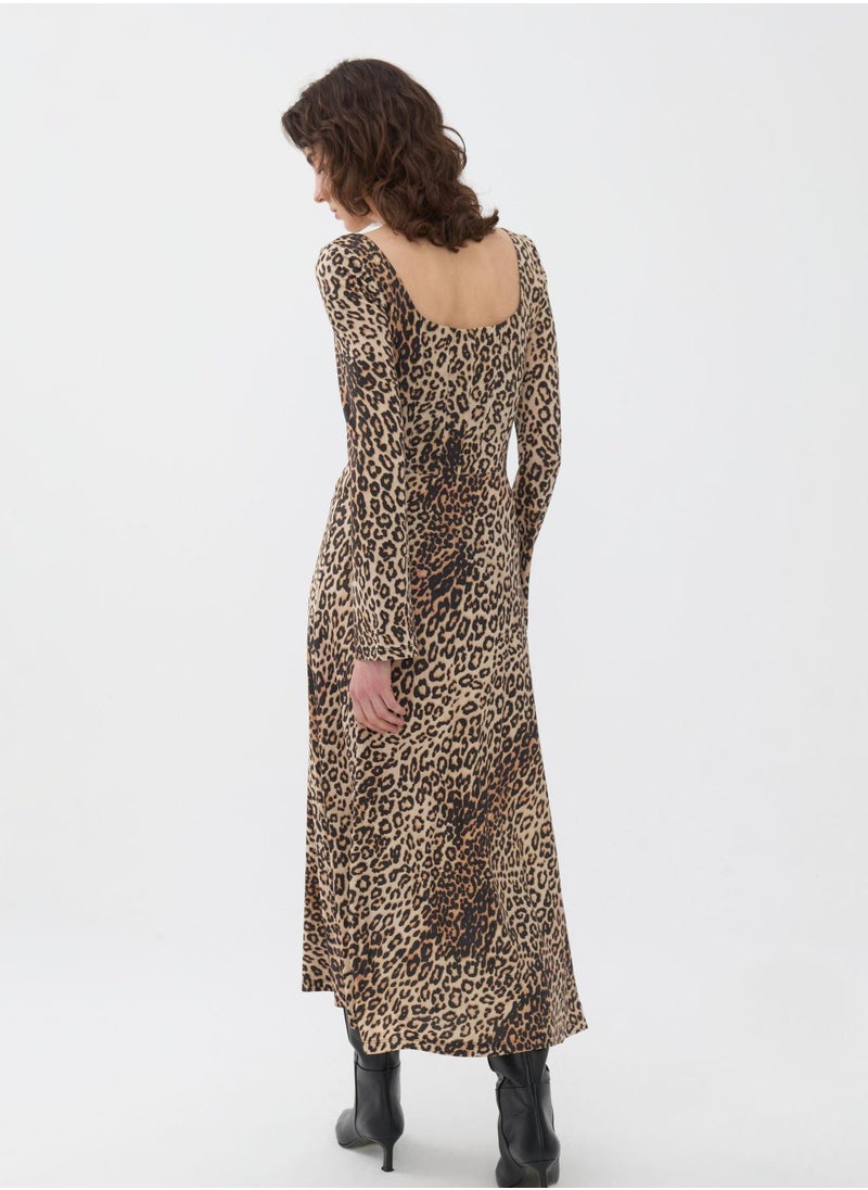 Leopard Print Dress