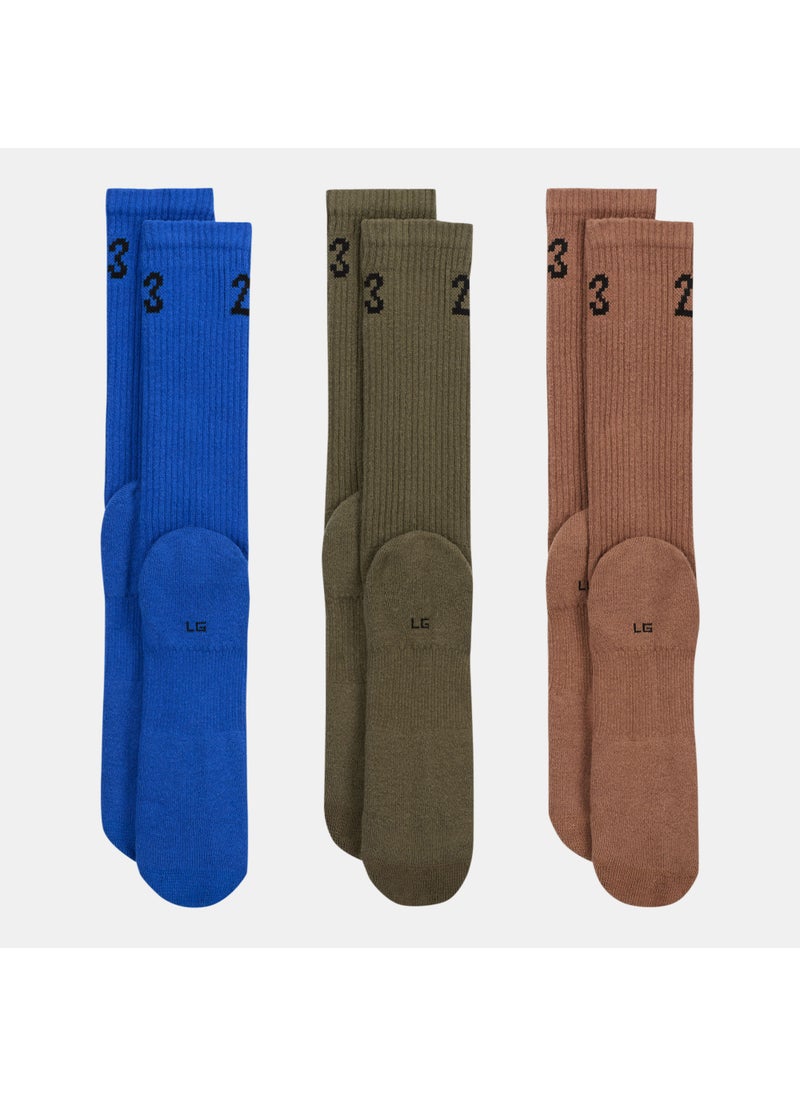 Essentials Crew Socks (3 Pairs)