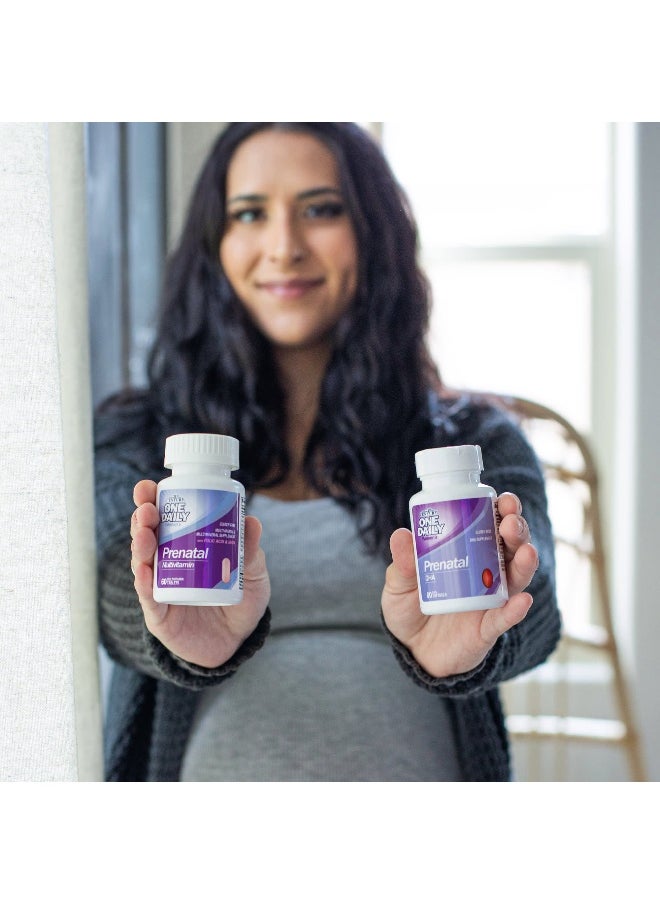 21st Century, Prenatal Multivitamin Plus DHA, 2 Bottles, 60 Tablets / 60 Softgels