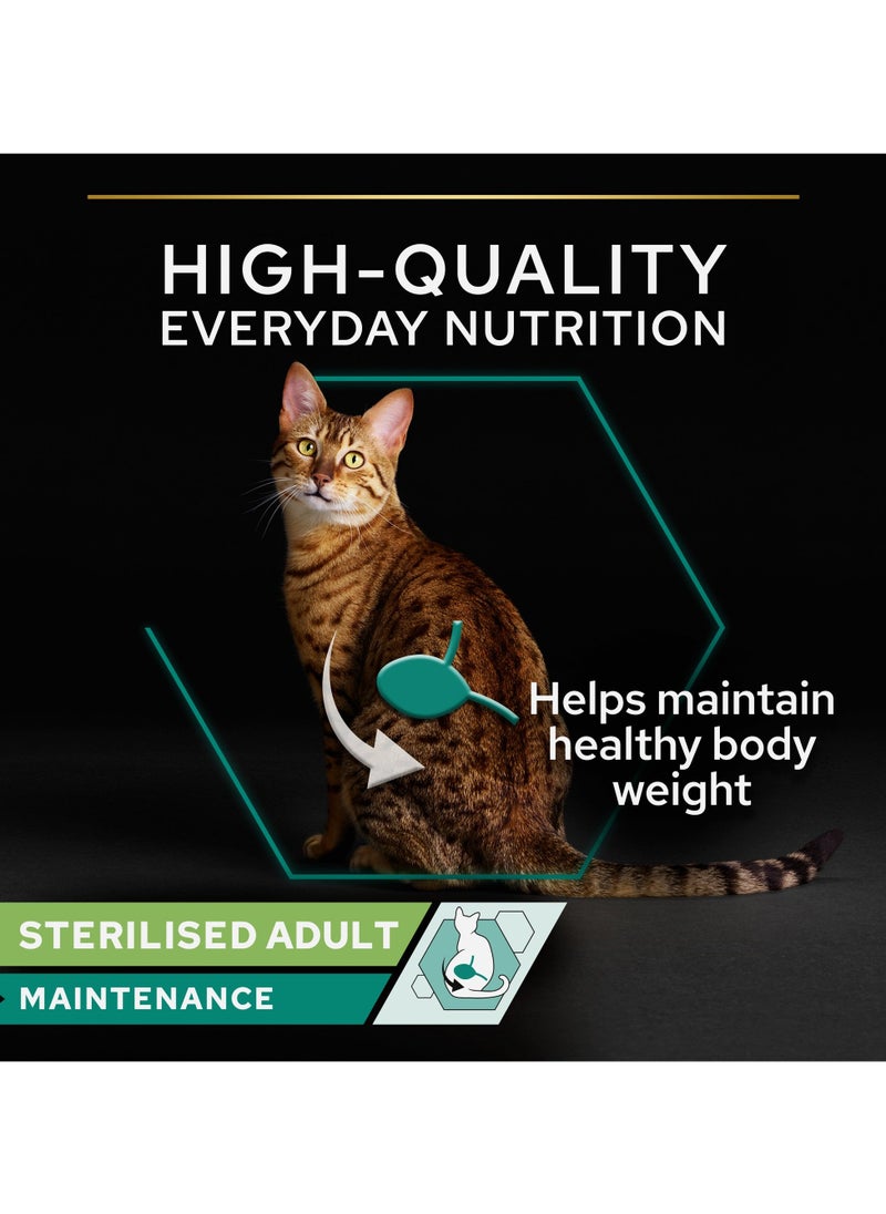 Sterilised Adult Wet Cat Food Chicken in Gravy brown 85grams