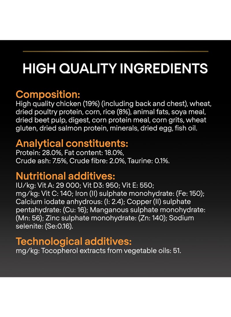Everyday Nutrition Large Athletic Adult, Dry Dog Food with Chicken 14kg
