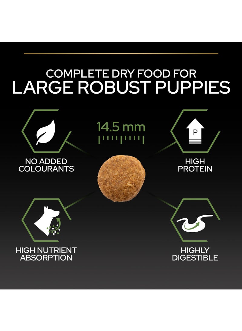 Healthy Start Large Robust Puppy, Dry Dog Food with Chicken 12kg