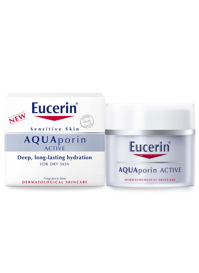 Aquaporin Active Rich Face Day Cream With Gluco-Glycerol And Hyaluronic Acid 50Ml