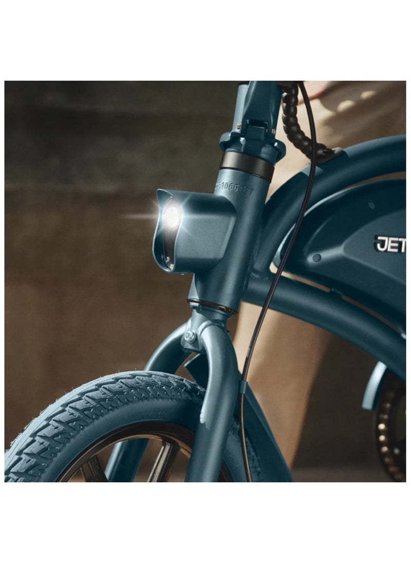 Renewed - Jetson Bolt Pro American E-Bike Bike 350W Brushless Motor, Built-In Pedals, Foldable Frame, Lightweight & Compact Design – This amazing e-bike comes with FREE helmet, lock, and vest – Black