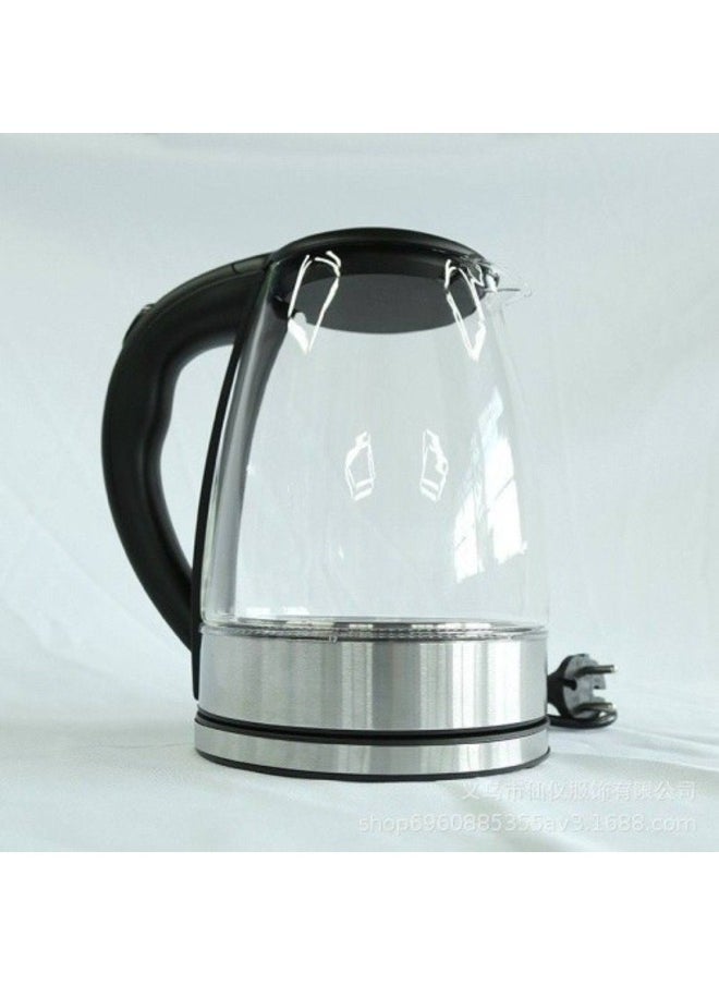 2L Electric Glass Kettle with blue light