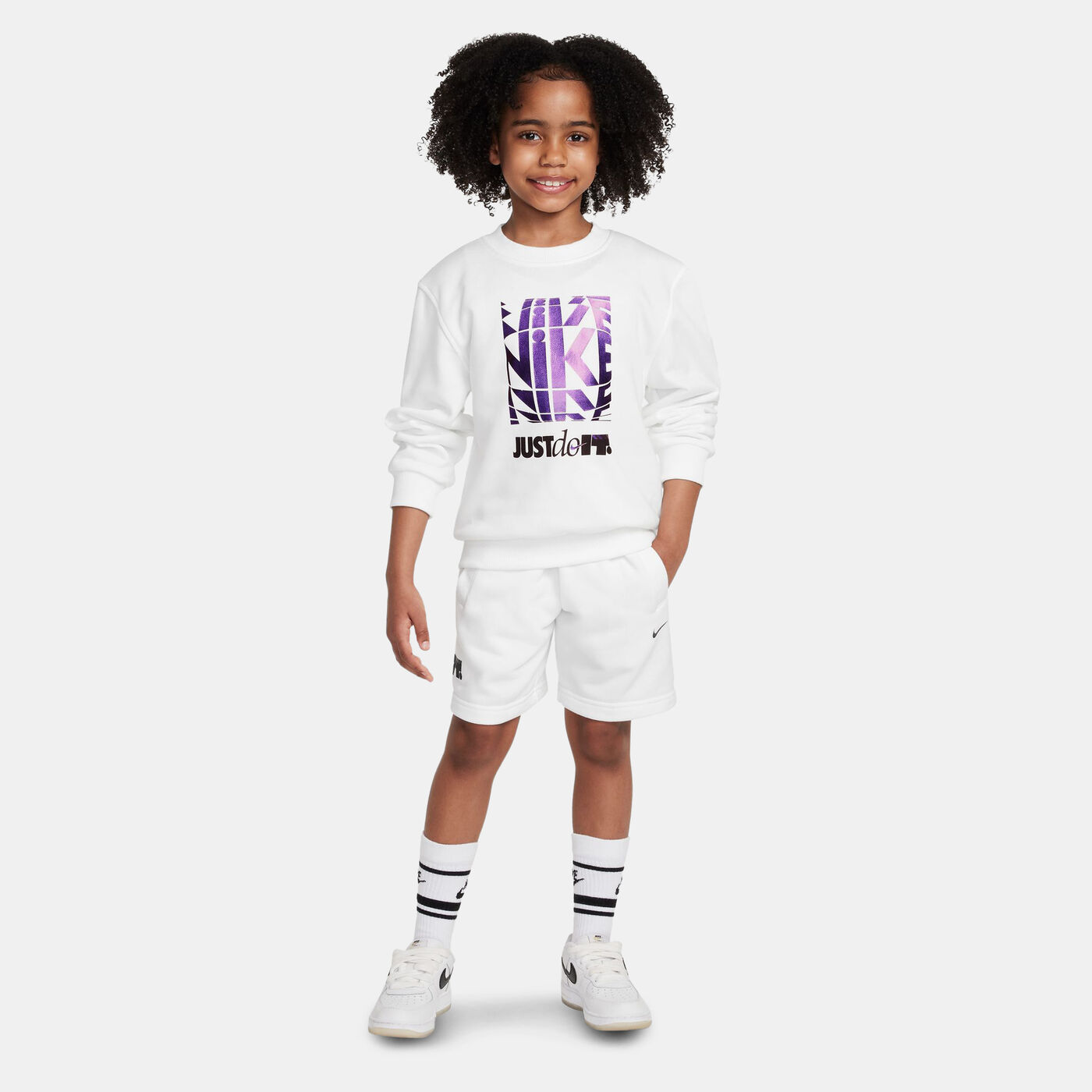 Kids' Sportswear Club French-Terry Hoodie