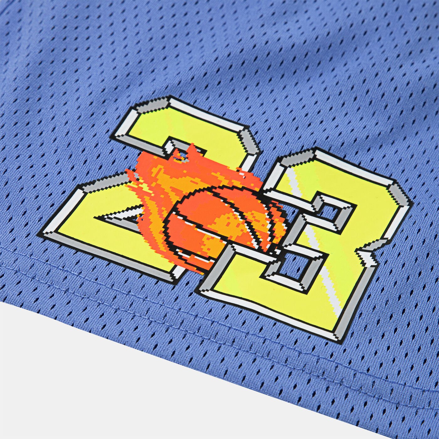 Kids' Customized Air 23 Flame Shorts