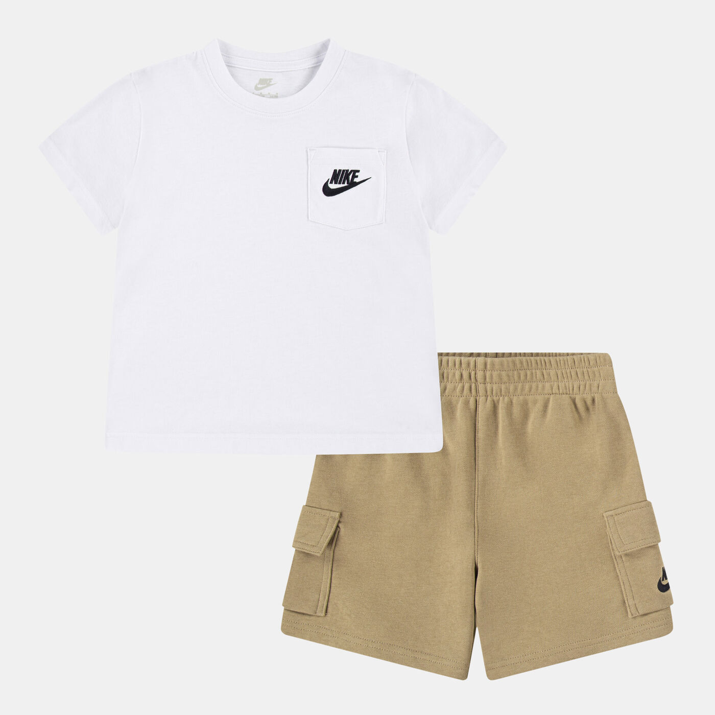 Kids' Pocket T-Shirt and French Terry Shorts Set