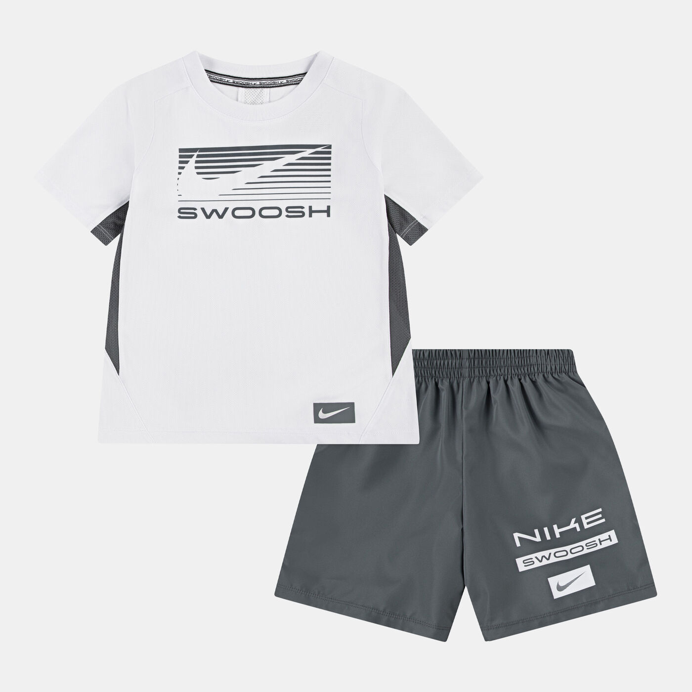 Kids' Dri-FIT Multi Woven T-Shirt and Shorts Set