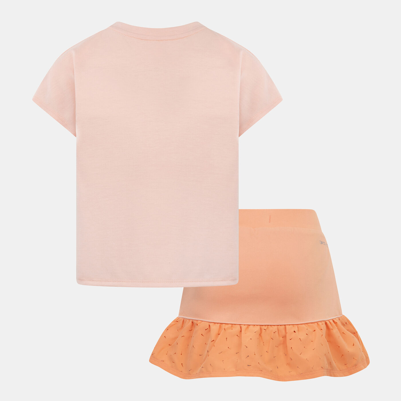Kids' Sunny Swoosh Scooter T-Shirt and Skort Set