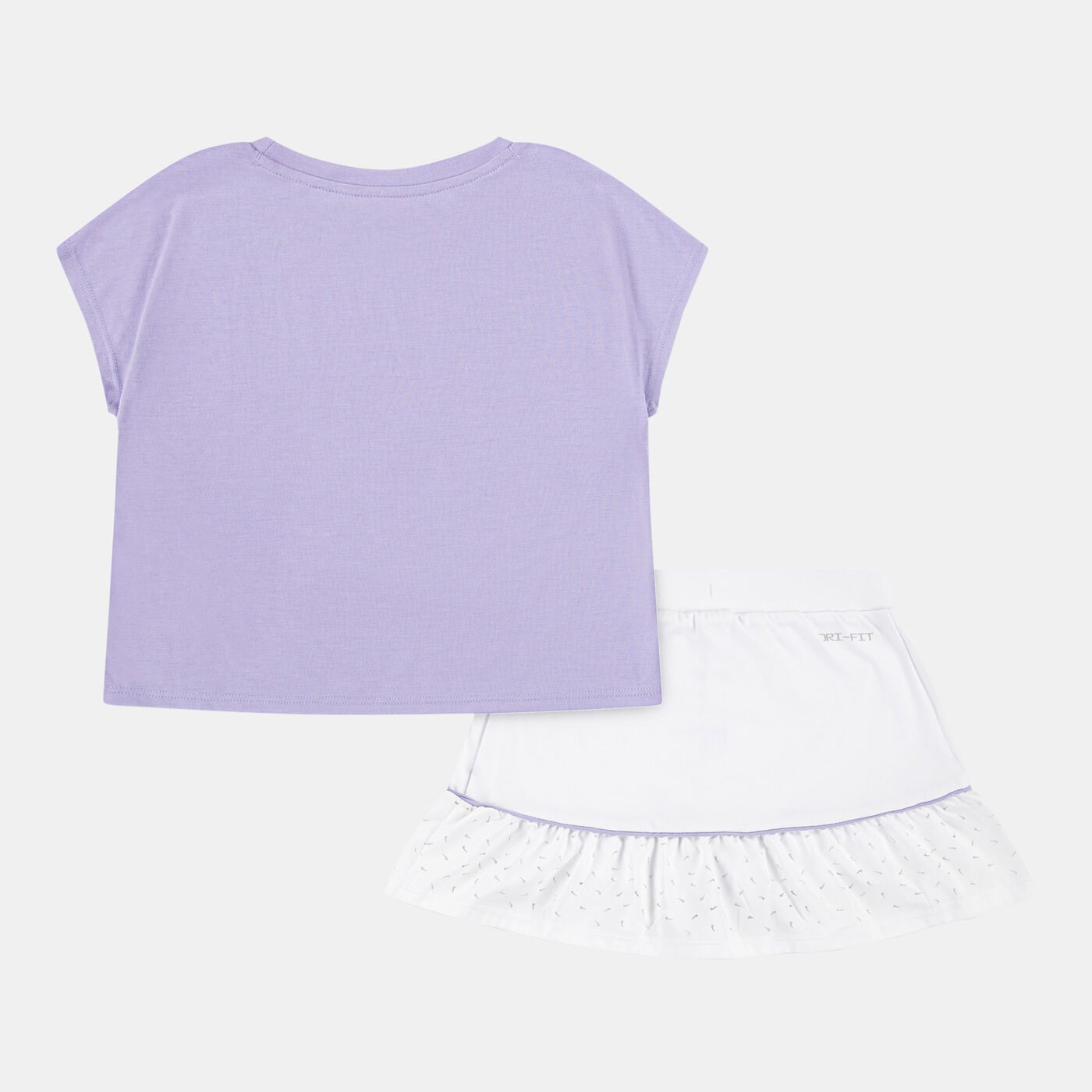 Kids' Sunny Swoosh Scooter T-Shirt and Skort Set