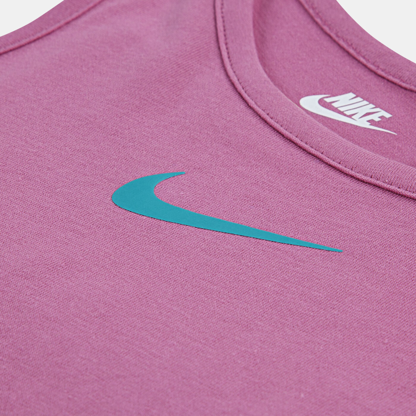KIds' Sunny Swoosh Tank Top and Bike Shorts Set