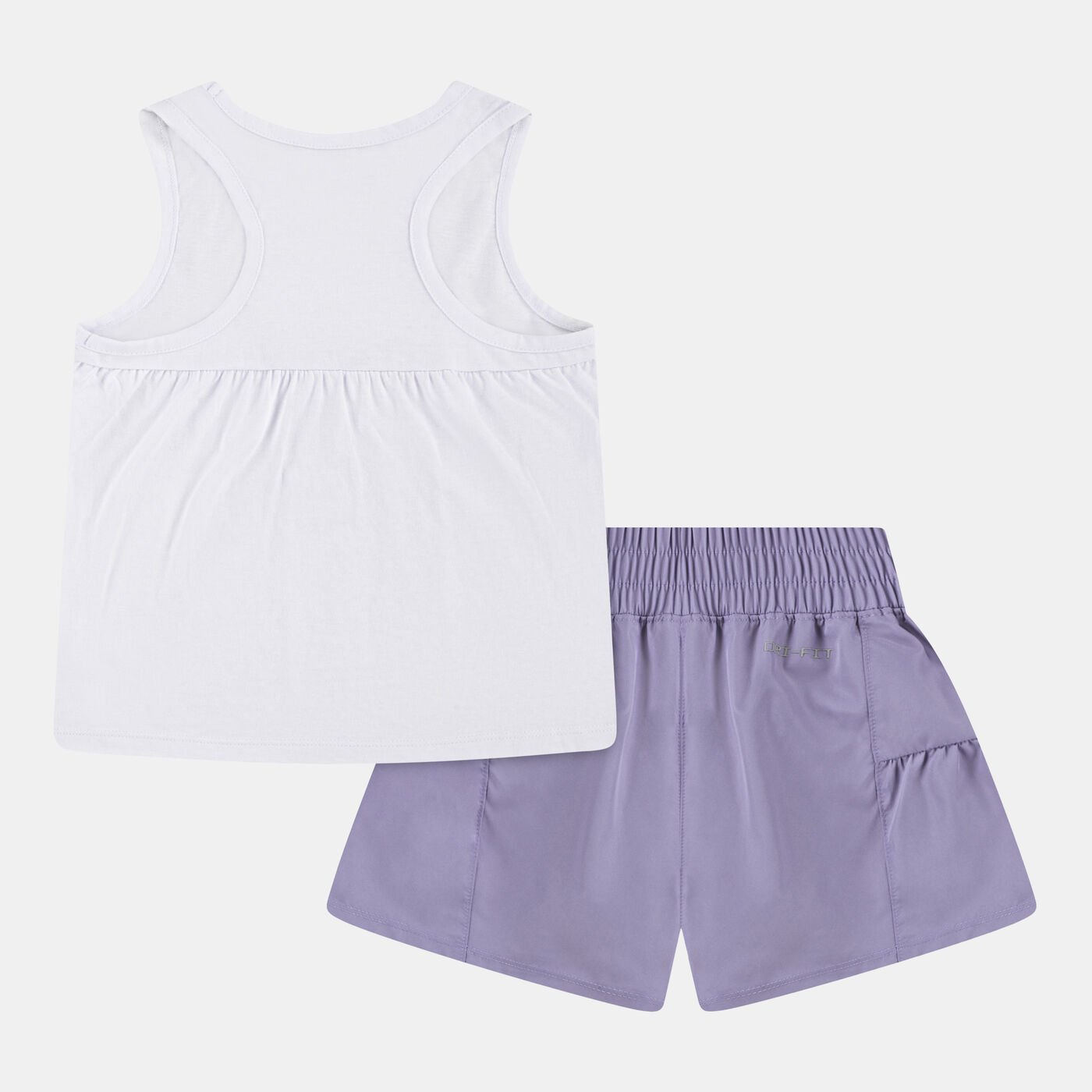 Kids' Dri-FIT Sunny Swoosh Tank and Shorts Set