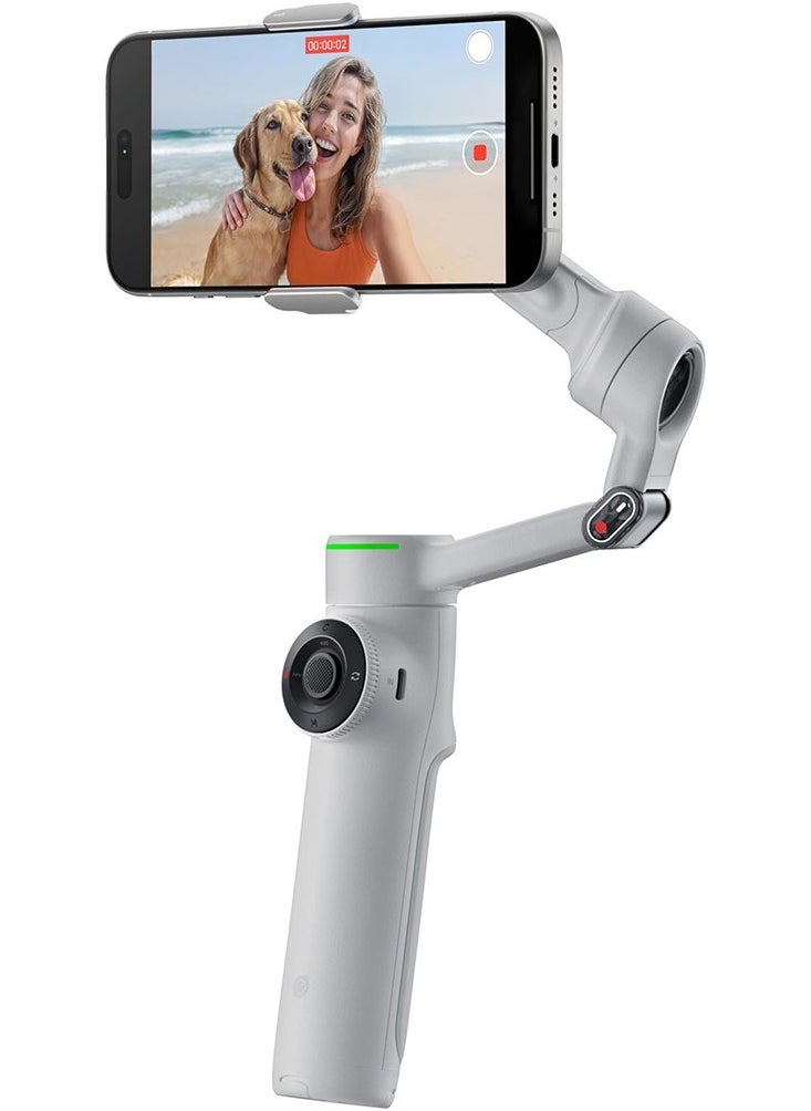 Insta360 Flow 2 Pro AI-Powered Smartphone Gimbal Stabilizer, Grey