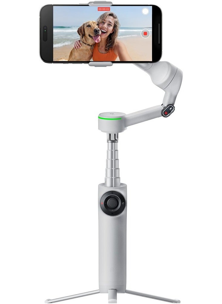 Insta360 Flow 2 Pro AI-Powered Smartphone Gimbal Stabilizer, Grey