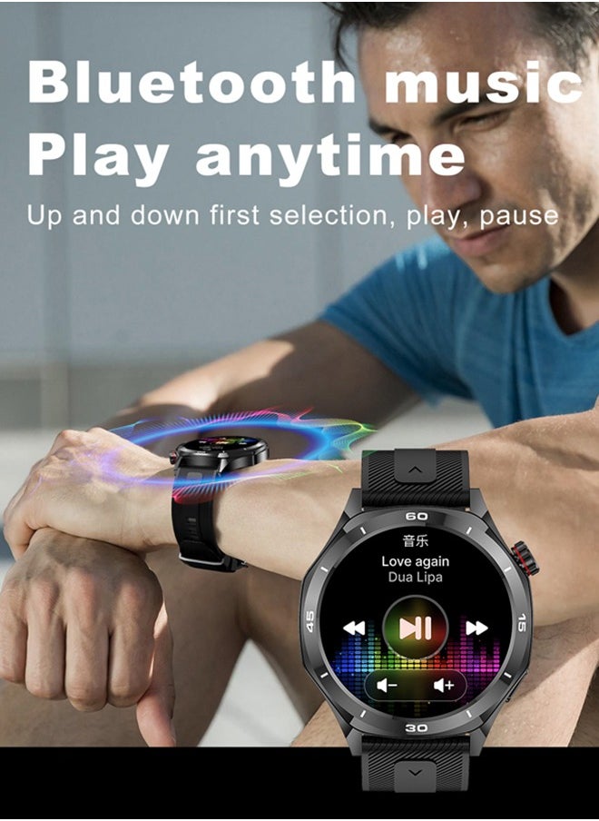 Men's 1.52-Inch Smart Bluetooth Watch, Full-Screen Touch, Smartwatch , Sleep Monitoring, Multiple Sports Modes, RT-i129