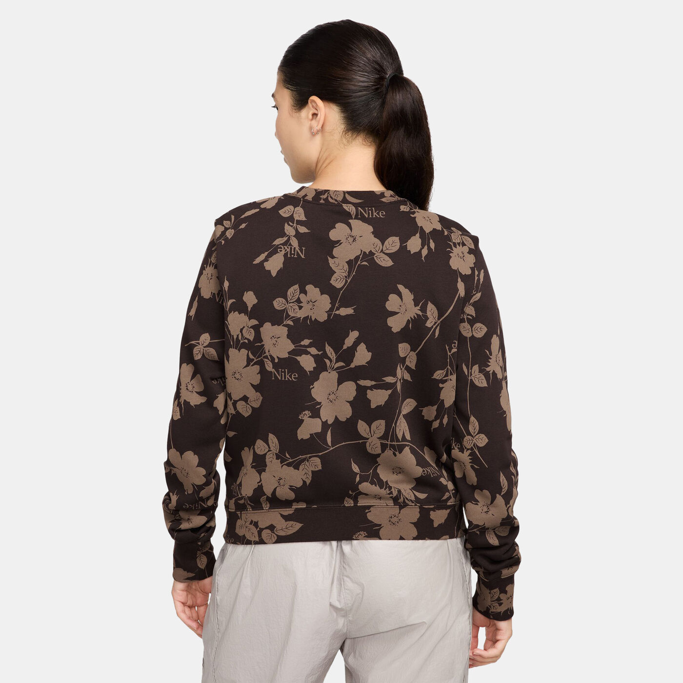 Women's Sportswear Chill Terry Printed Sweatshirt