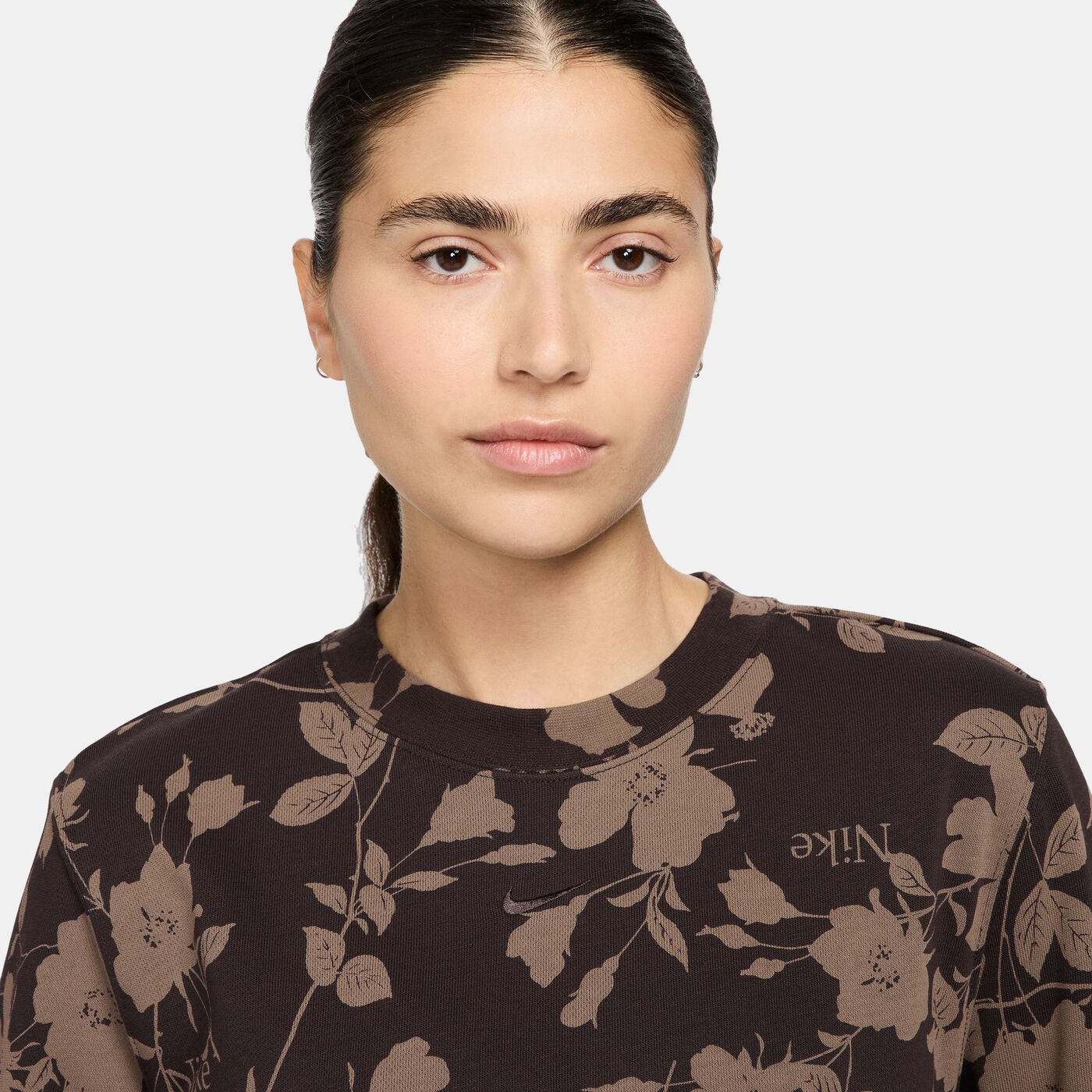 Women's Sportswear Chill Terry Printed Sweatshirt