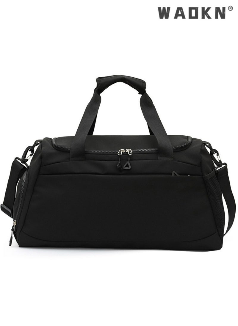 Travel Large Capacity Duffel Tote Bag for Women Men,Foldable Portable Expandable Moving Bag,Fashion Sports Fitness Gym Yoga Luggage Crossbody Handbag,Portable Independent Shoe Compartment Yoga Bag