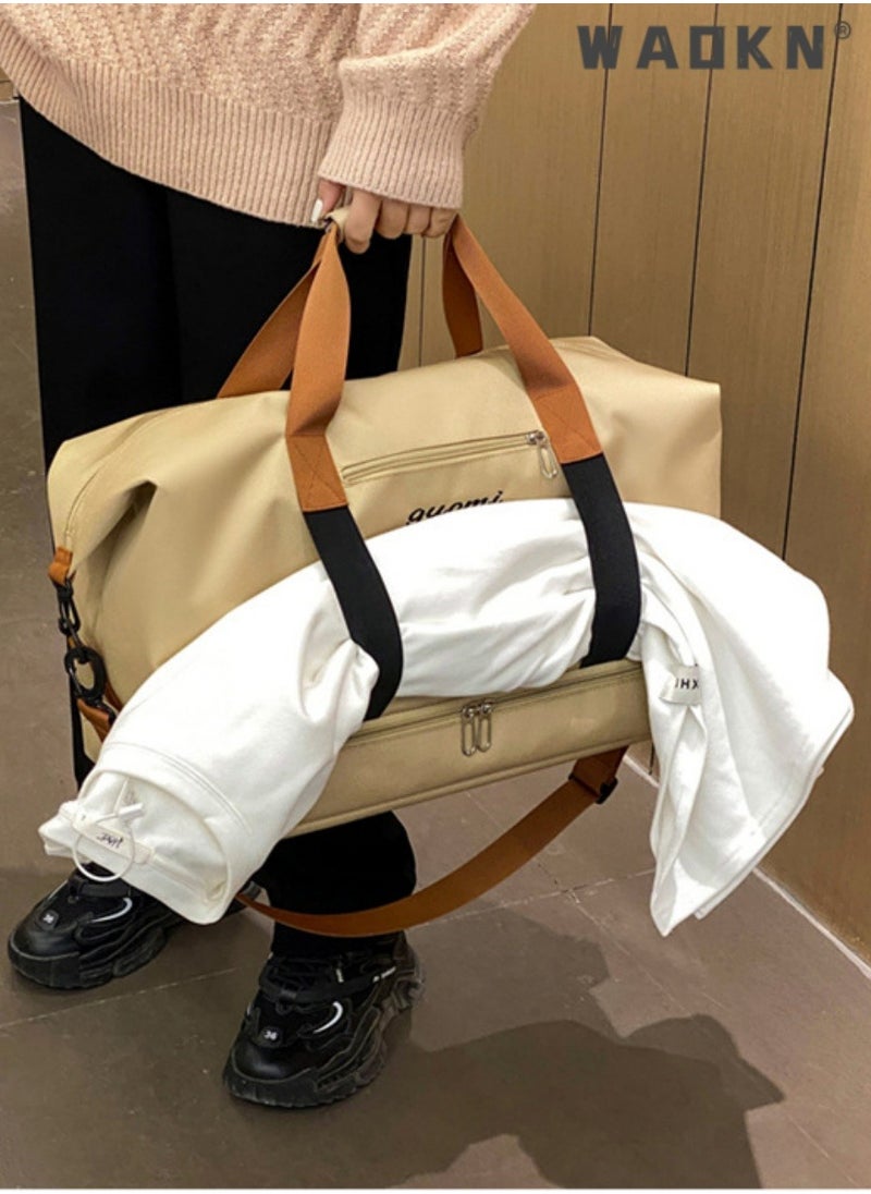 Business Trip Boarding Travel Bag Large-capacity Fitness Sports Training Bag Student Accommodation Storage Bag