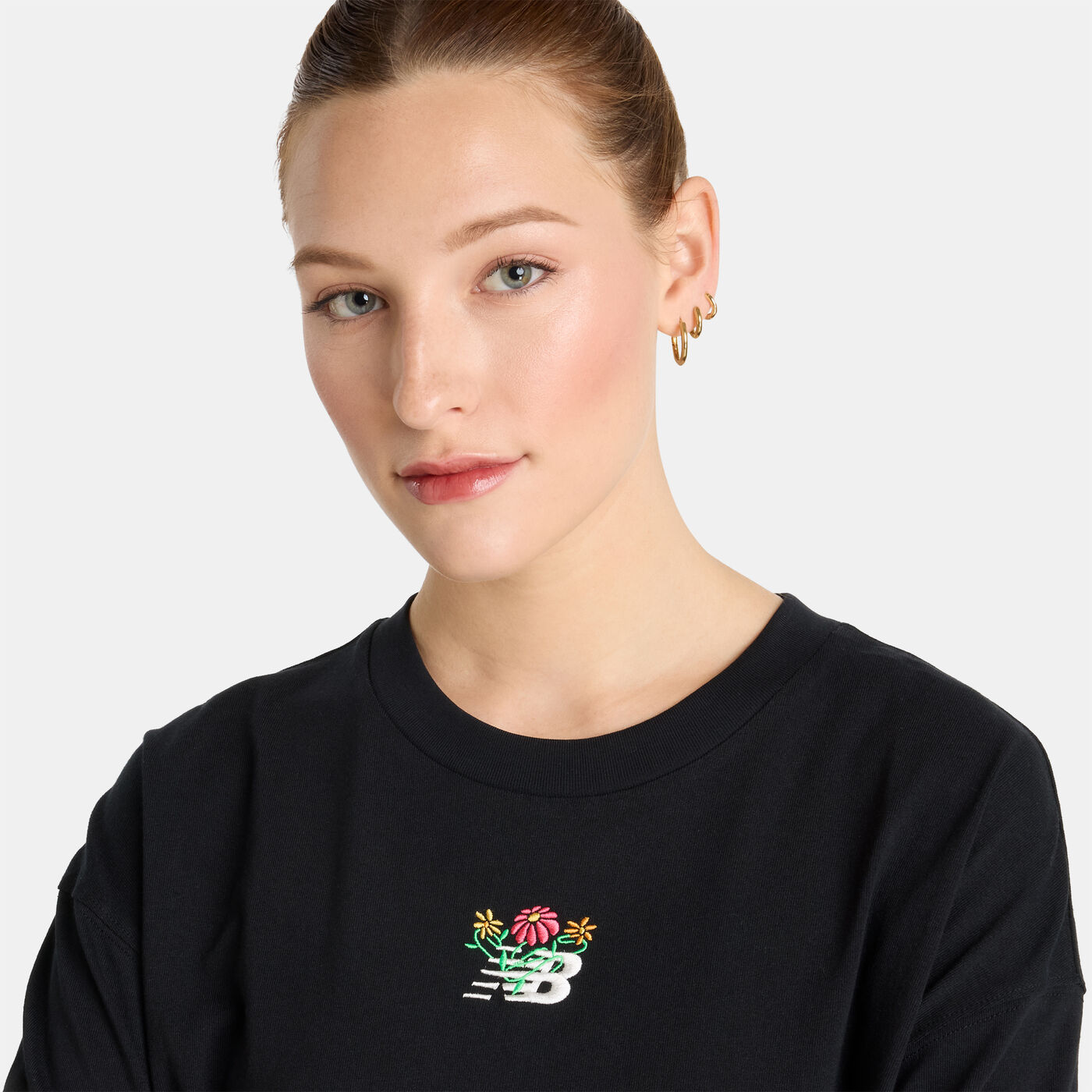Women's Athletics Flower T-Shirt