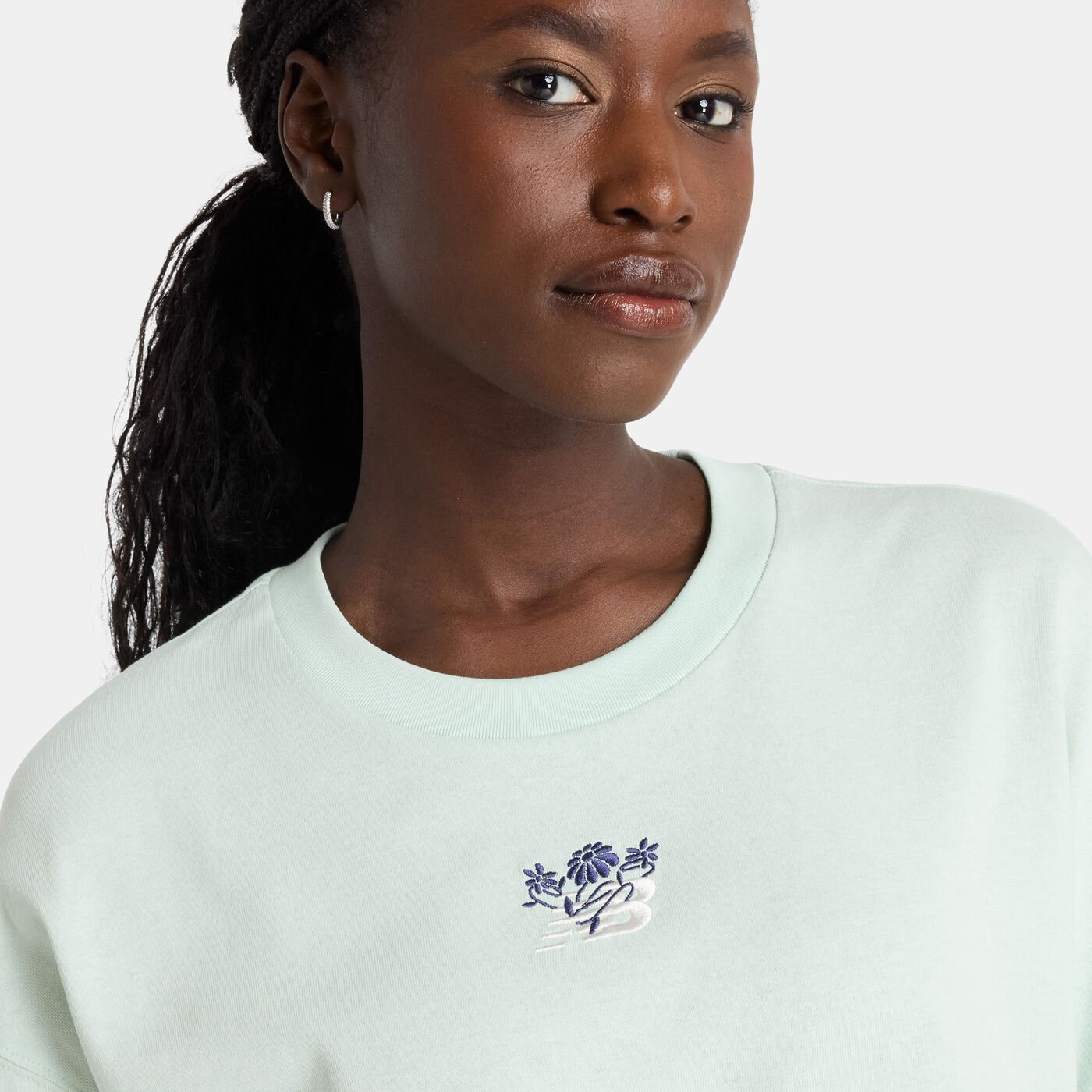 Women's Athletics Flower T-Shirt