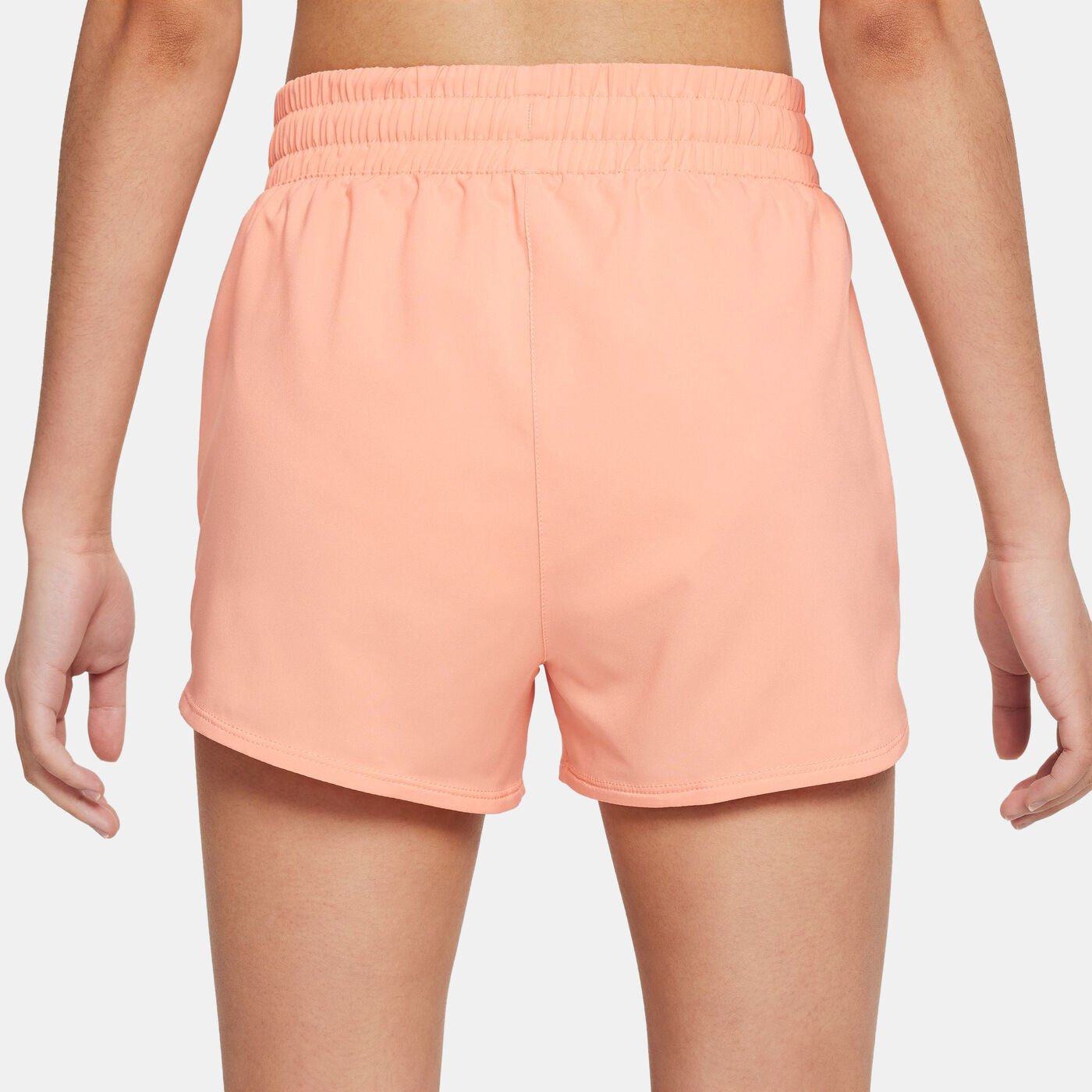 Kids' Dri-FIT One High-Waisted Training Shorts