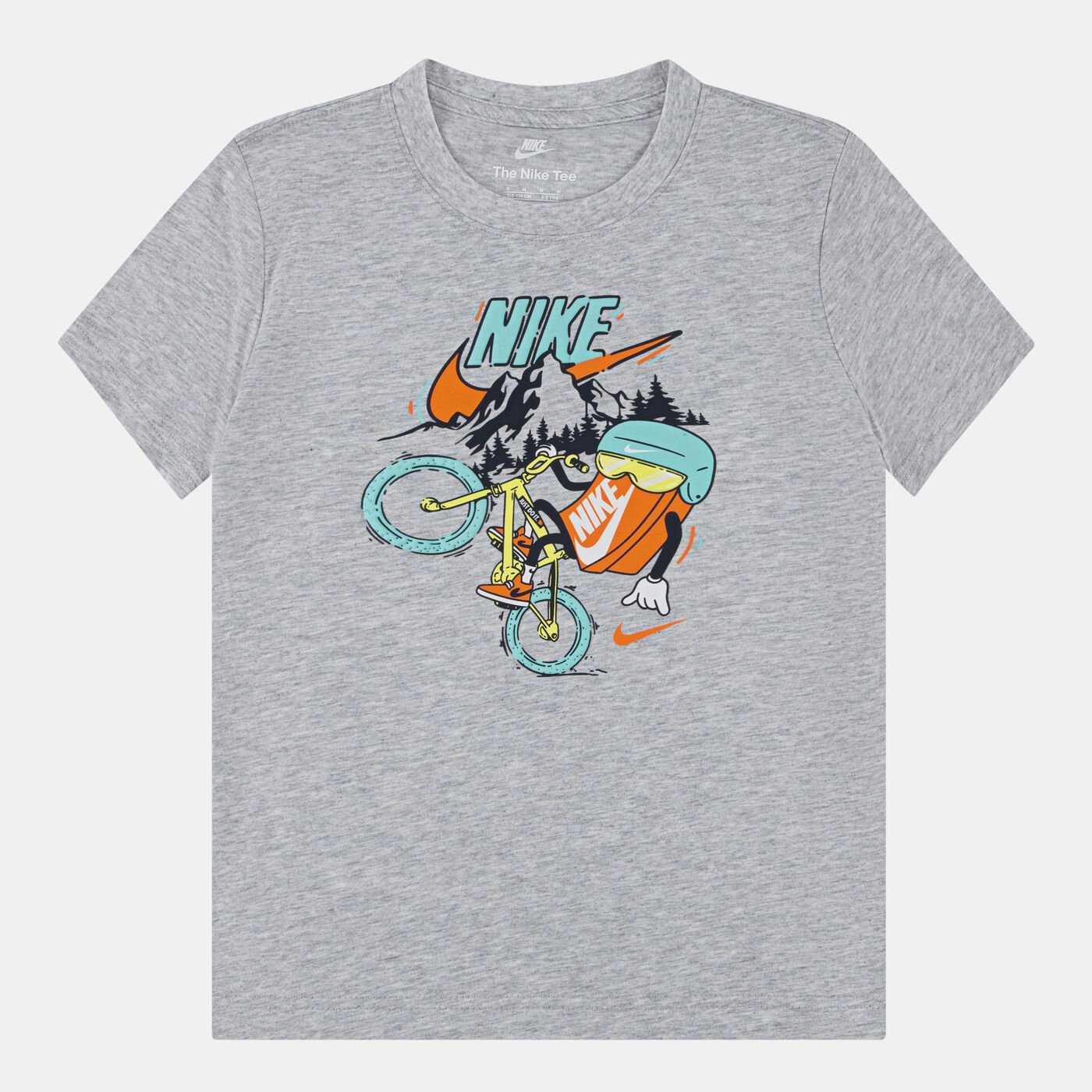 Kids' Biking Graphic T-Shirt