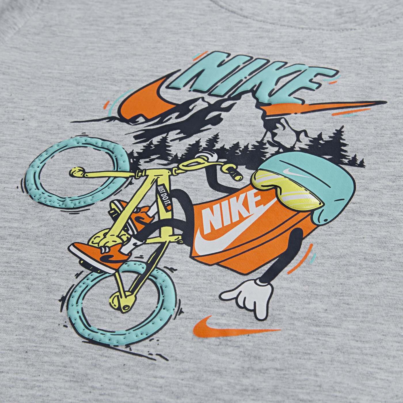 Kids' Biking Graphic T-Shirt