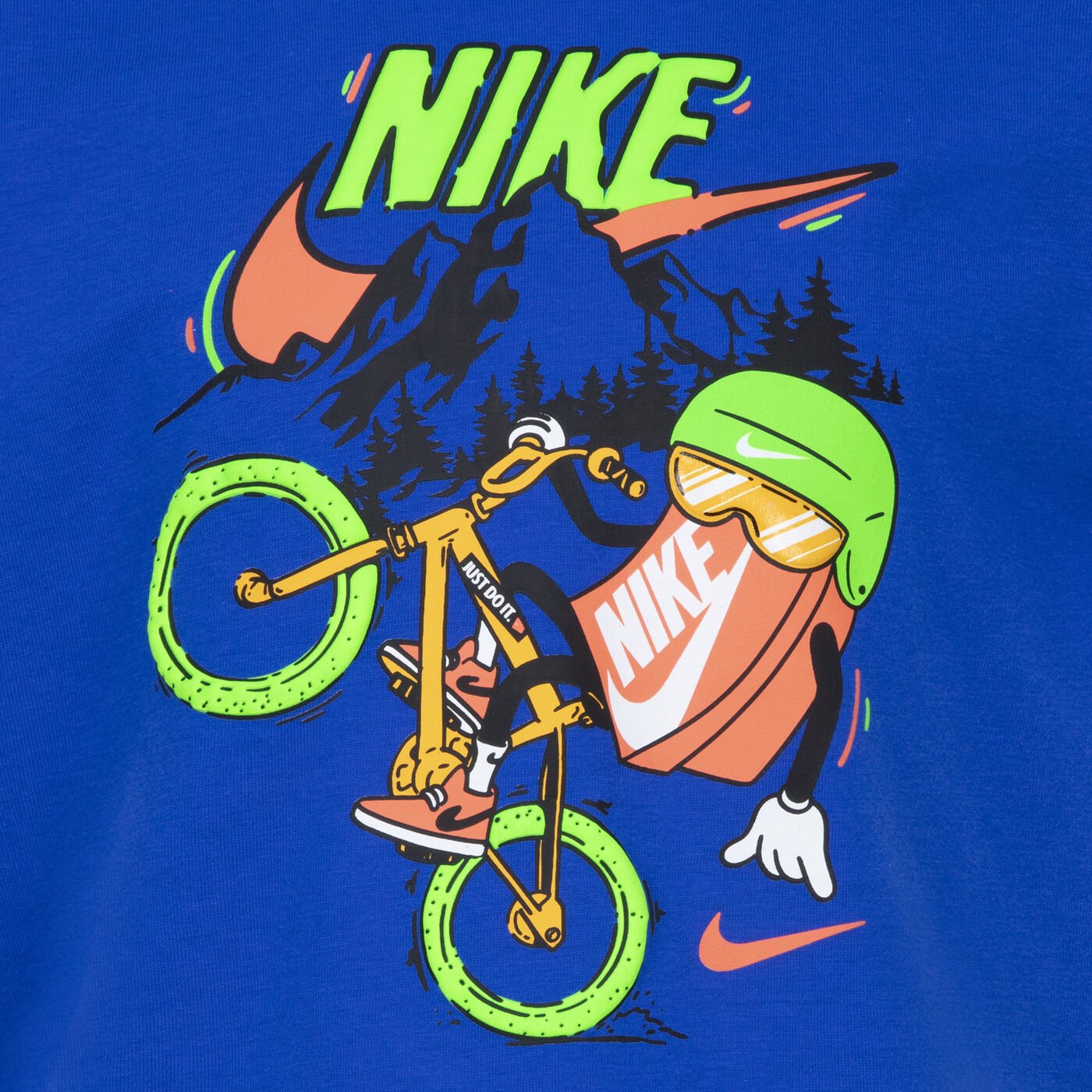 Kids' Biking Graphic T-Shirt
