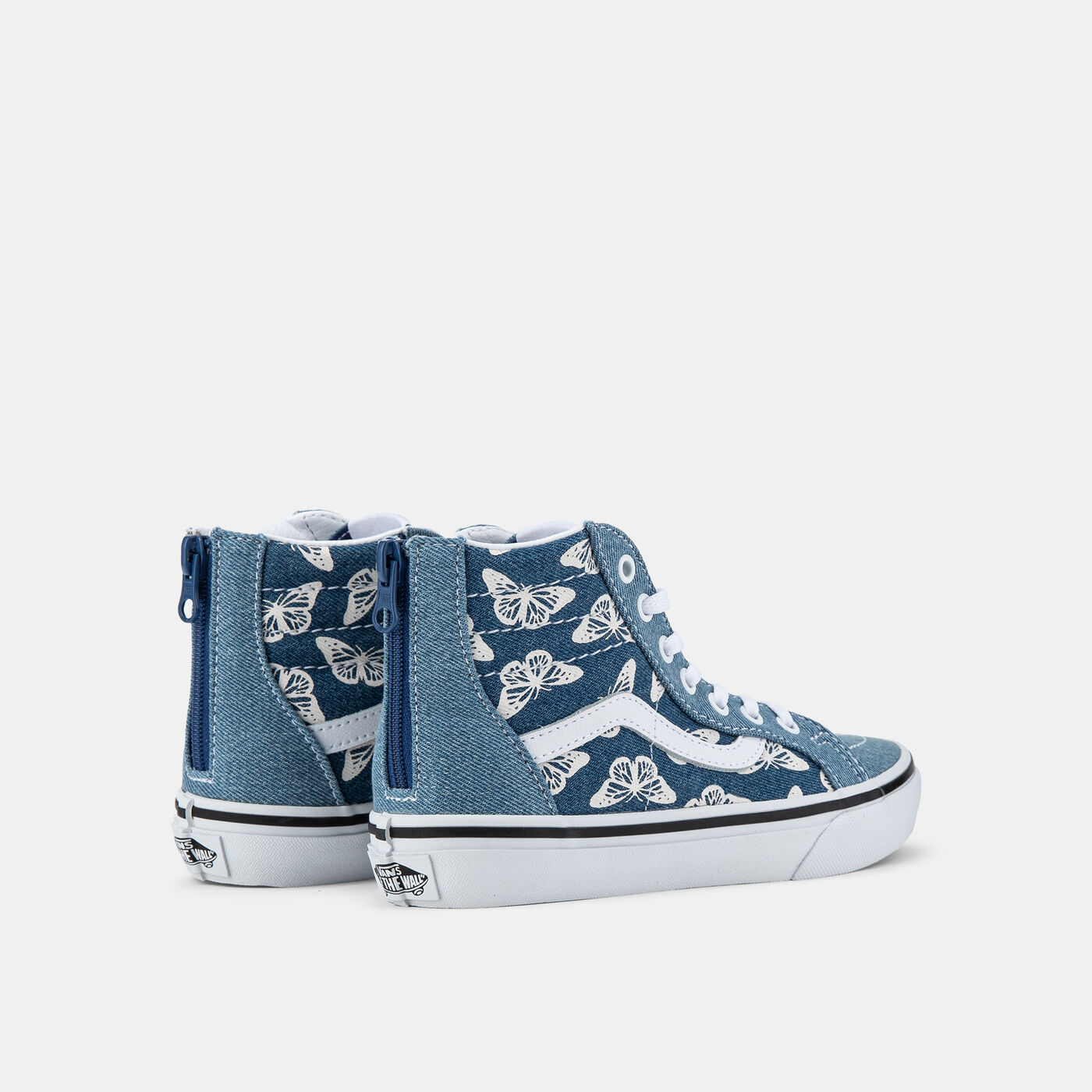 Kids' Sk8-Hi Zip Denim Shoes