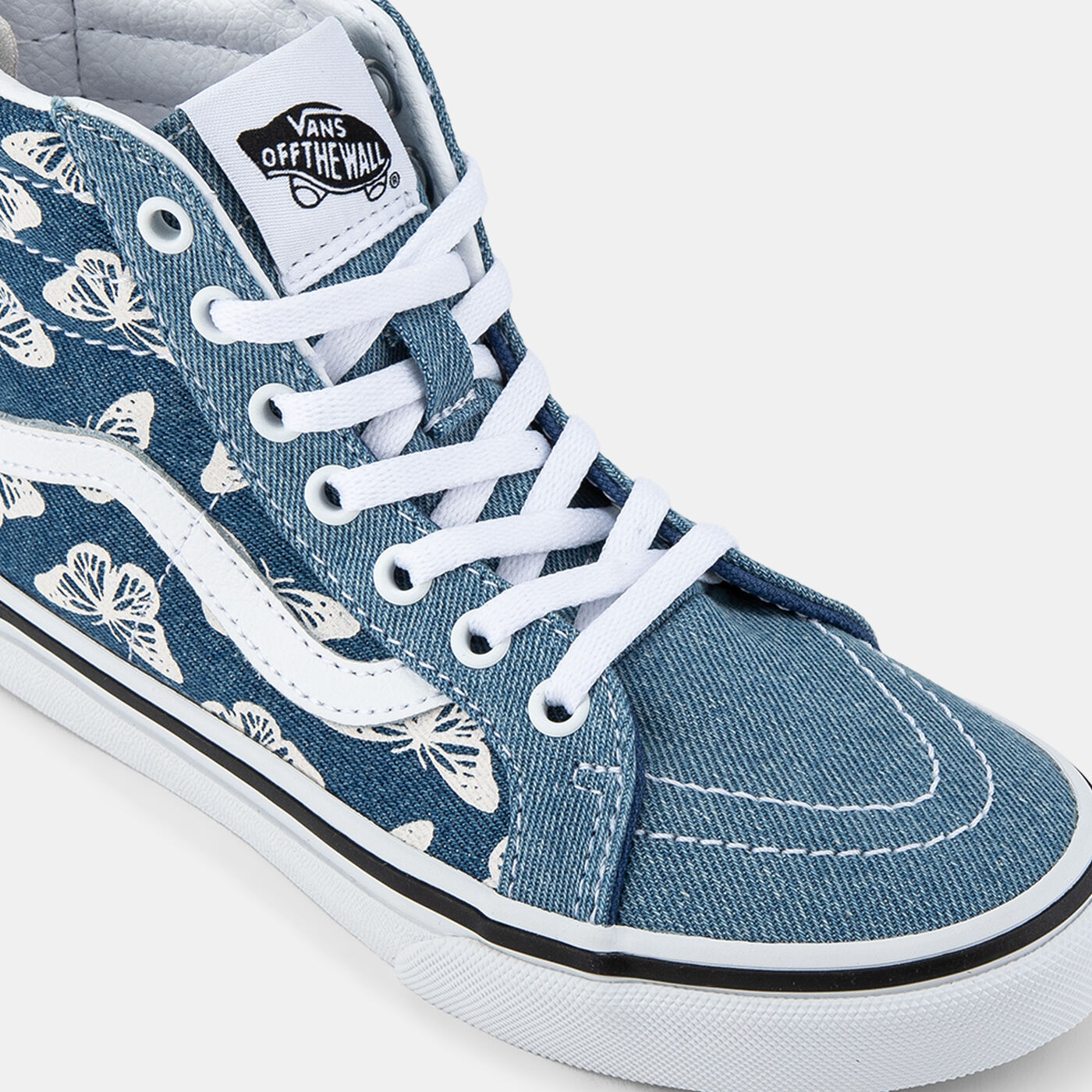 Kids' Sk8-Hi Zip Denim Shoes