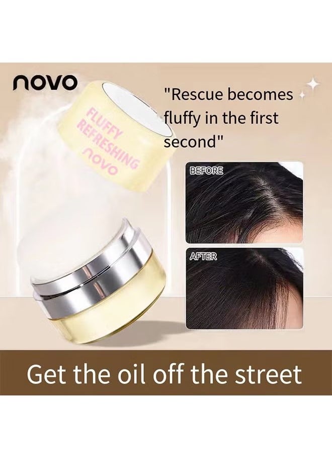Flutty Refreshing Hair Styling Powder, Oil-Control Easy To Apply Lightweight Texturizing Matte Finish Strong Hold Hair Volume Powder, Create Natural Look For Unisex