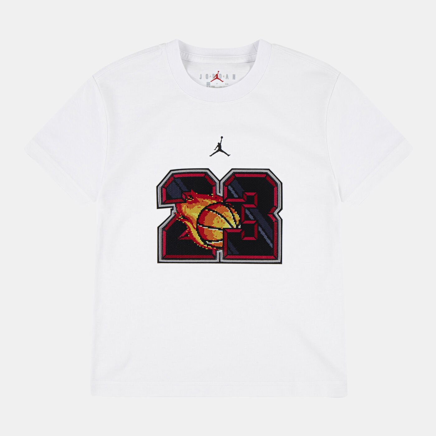 Kids' Customized Air 23 Flame T-Shirt
