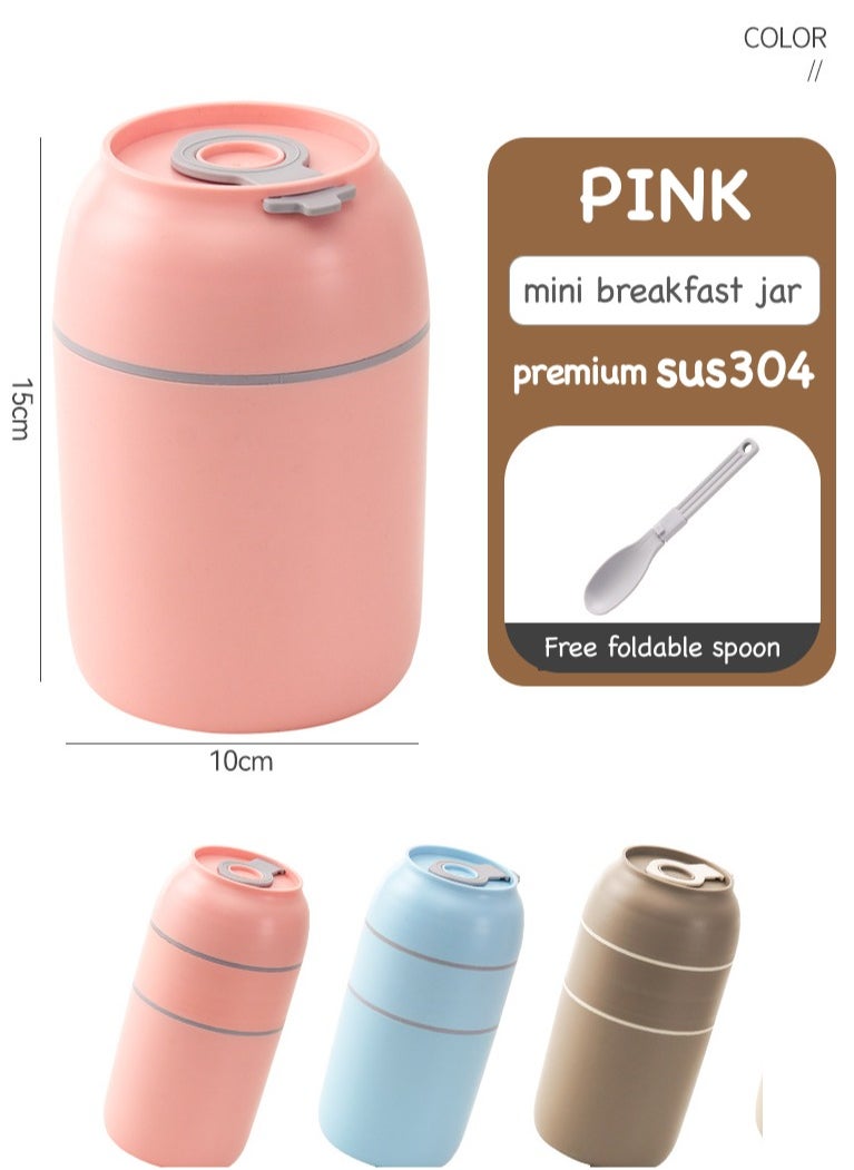 500ml Food Jar Lunch Box breakfast jar Stainless Steel Double Wall Insulated Travel Food Flask for Kids and Adults, 17oz