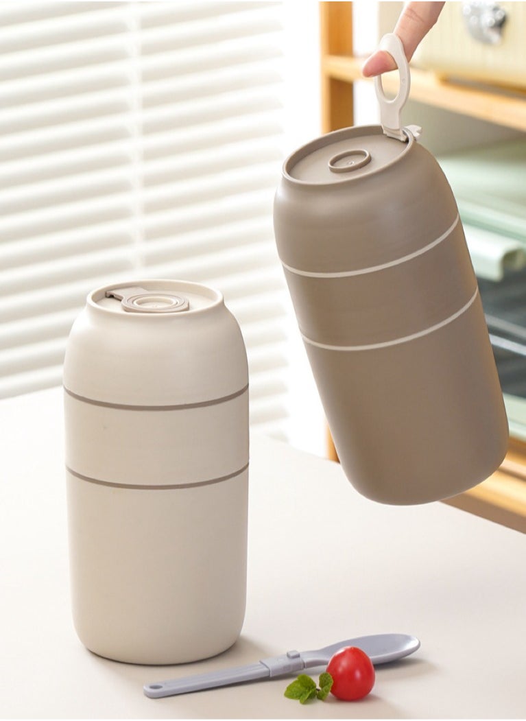 500ml Food Jar Lunch Box breakfast jar Stainless Steel Double Wall Insulated Travel Food Flask for Kids and Adults, 17oz