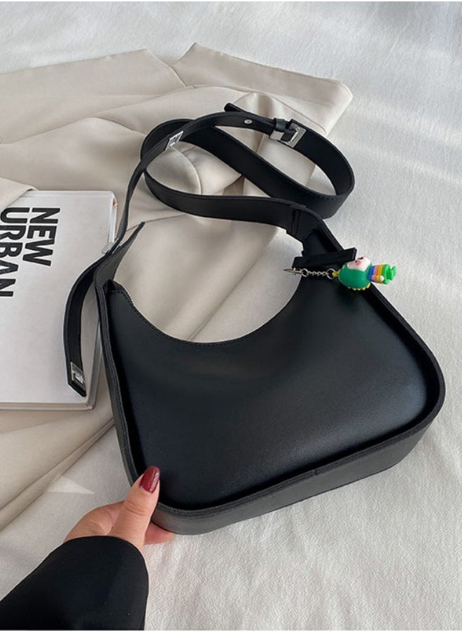 Women's Fashionable and Simple Shoulder Bag,Compact Shoulder Bag for Women Waterproof Multipurpose Underarm bag Hand Bag for Travel Dating Shopping Retro Purse Bag Fashion Satchel Under the Arm