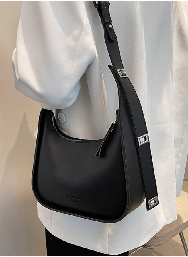 Women's Fashionable and Simple Shoulder Bag,Compact Shoulder Bag for Women Waterproof Multipurpose Underarm bag Hand Bag for Travel Dating Shopping Retro Purse Bag Fashion Satchel Under the Arm