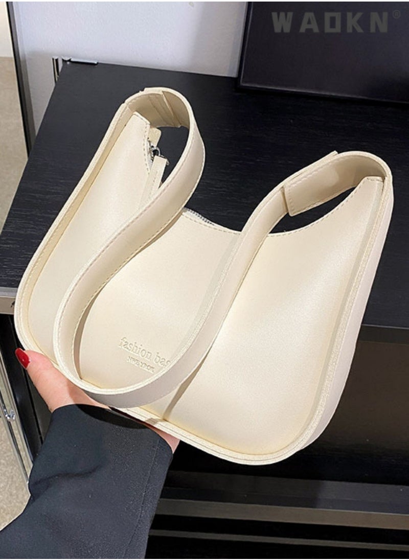 Women's Fashionable and Simple Shoulder Bag,Compact Shoulder Bag for Women Waterproof Multipurpose Underarm bag Hand Bag for Travel Dating Shopping Retro Purse Bag Fashion Satchel Under the Arm