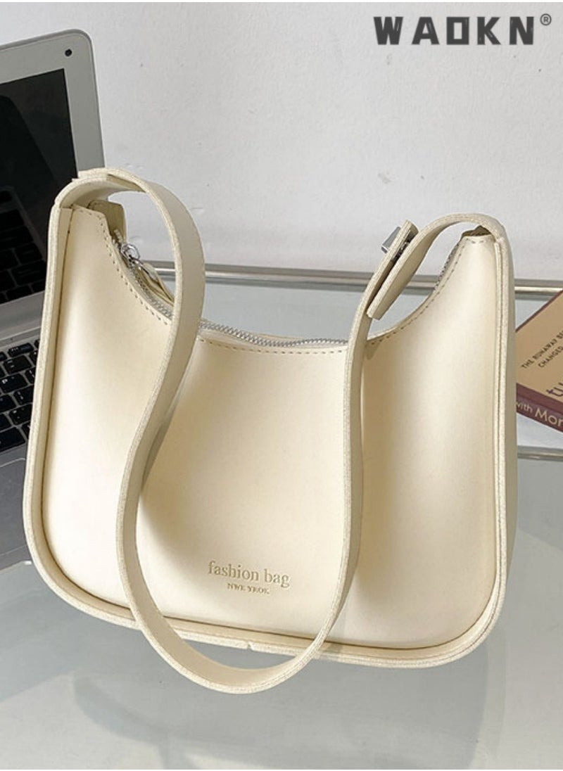 Women's Fashionable and Simple Shoulder Bag,Compact Shoulder Bag for Women Waterproof Multipurpose Underarm bag Hand Bag for Travel Dating Shopping Retro Purse Bag Fashion Satchel Under the Arm