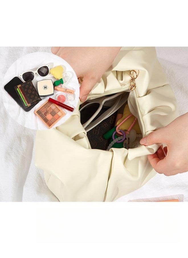 Women's Minimalist Shoulder Bag, Ladies Solid Color Handbag Carrying Bag Tote Bags, Light luxury Large Capacity Underarm Bag Side Bag Sling Bag Crossbody Bag