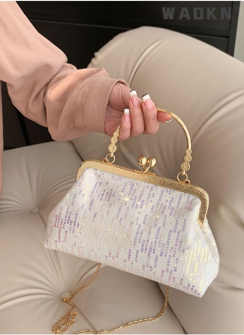 Clutch Bags For Women Women Evening Bags,Small Clutch Purses for Women Wedding - Women's Evening Handbags - Women's Clutch Handbags Formal Crossbody Evening Clutch - Sparkly Womens Clutch Purse