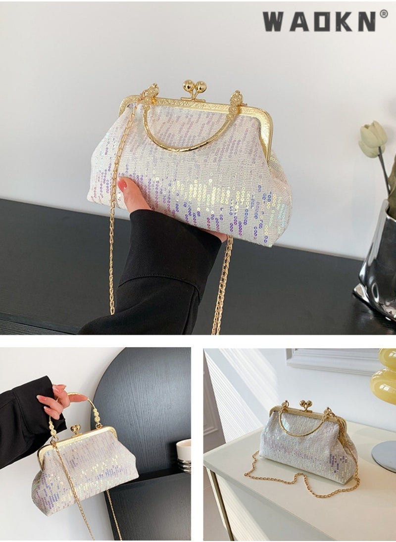 Clutch Bags For Women Women Evening Bags,Small Clutch Purses for Women Wedding - Women's Evening Handbags - Women's Clutch Handbags Formal Crossbody Evening Clutch - Sparkly Womens Clutch Purse