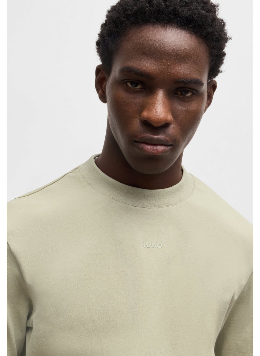 Relaxed-fit T-shirt in cotton with logo print