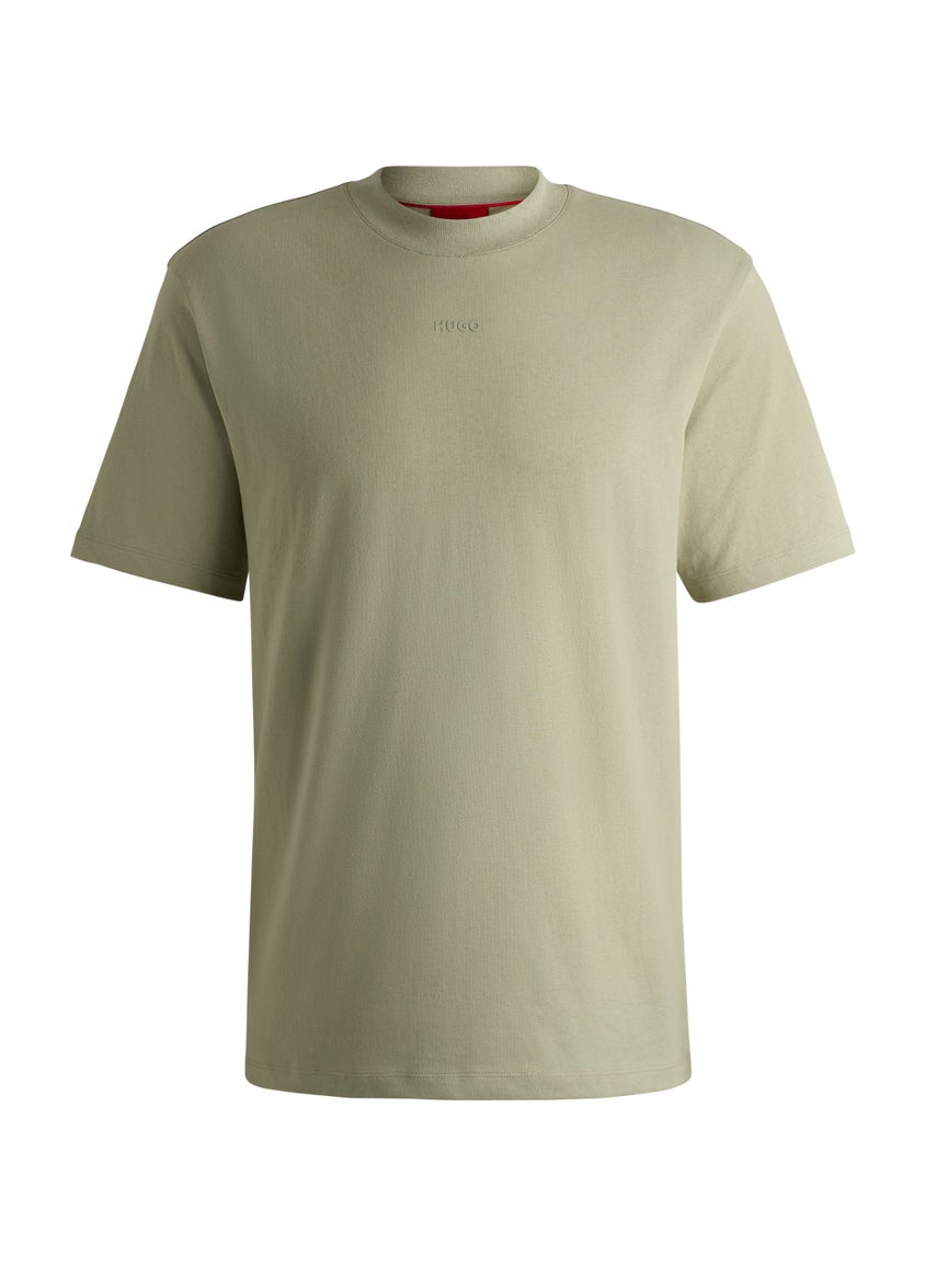 Relaxed-fit T-shirt in cotton with logo print
