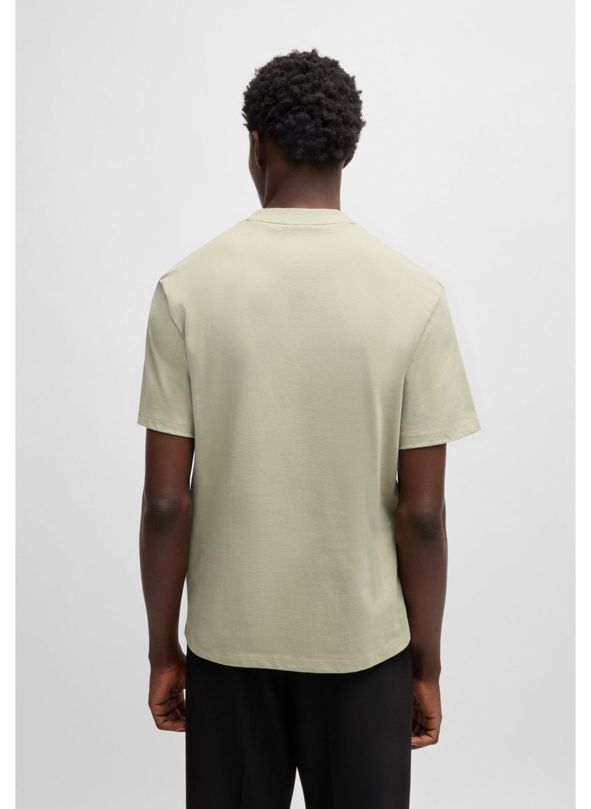 Relaxed-fit T-shirt in cotton with logo print