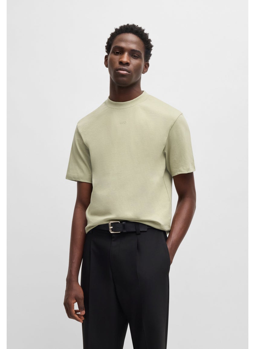 Relaxed-fit T-shirt in cotton with logo print