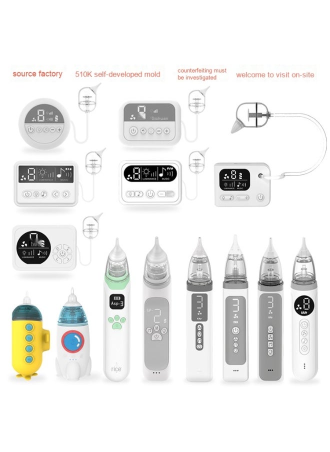 Electric Baby Nasal Aspirator - Powerful Split Design for Fresh Breathing Comfort