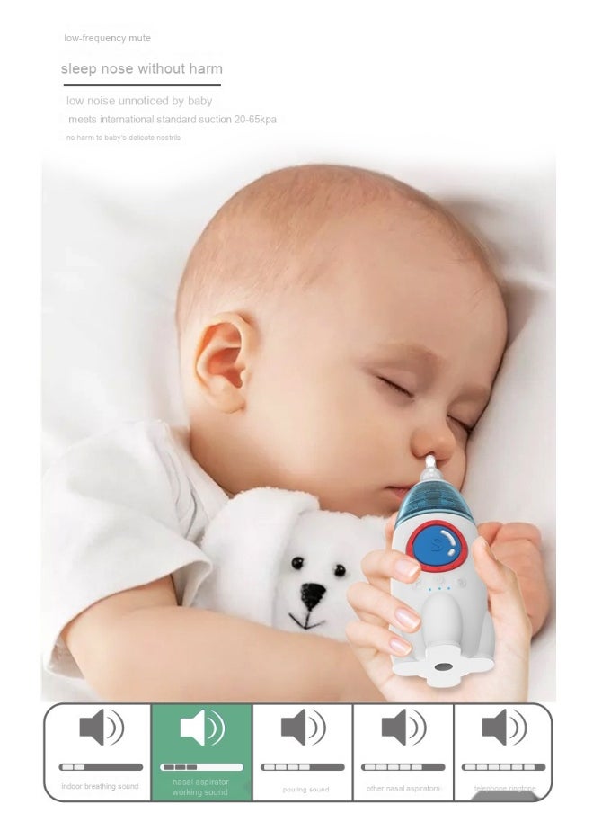Electric Baby Nasal Aspirator - Powerful Split Design for Fresh Breathing